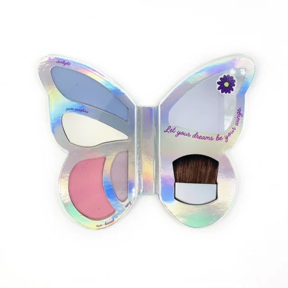 NWT Justice Butterfly Highlighter Palette